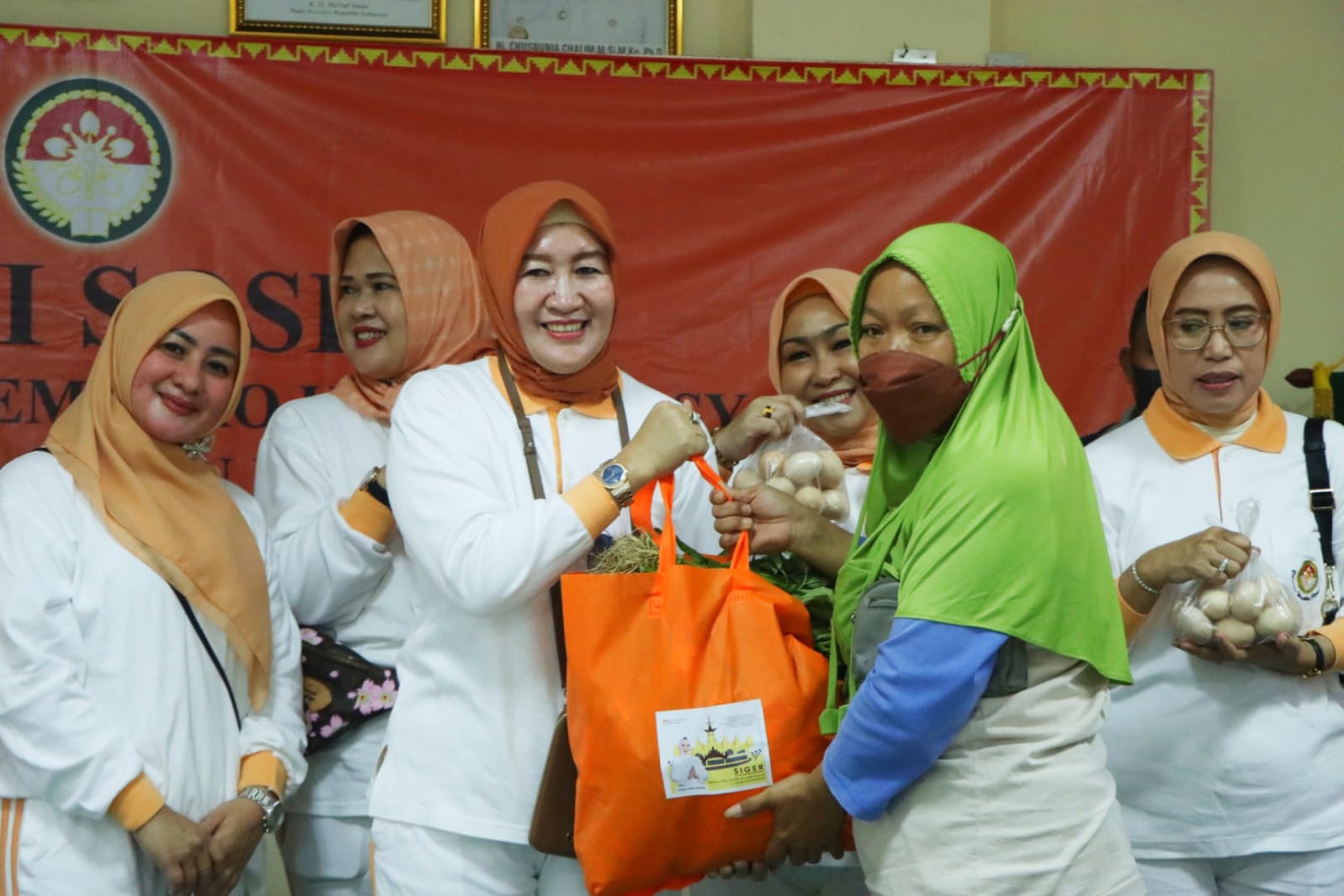 Dharma Wanita Persatuan Provinsi Lampung Gelar Kegiatan Gerakan Masyarakat Hidup Sehat