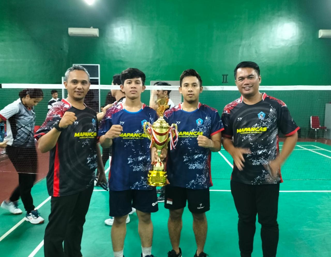 Pilar Apresiasi Atlet Badminton Mapancas 