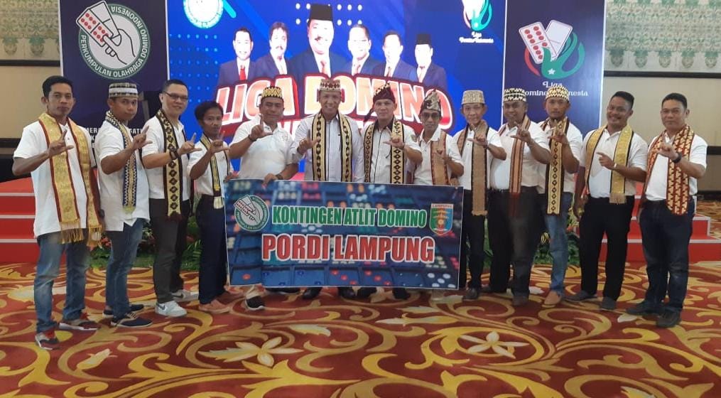 PORDI Lampung Mengirimkan 10 Atlit pada Kejurnas Liga Domino Indonesia