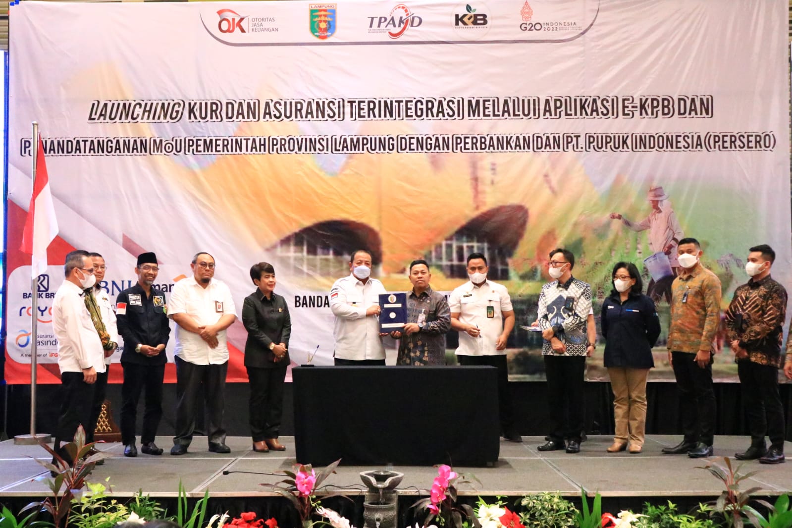 Pemerintah Provinsi Lampung melaksanakan Penyuluhan Hukum Terpadu di Kabupaten Pringsewu