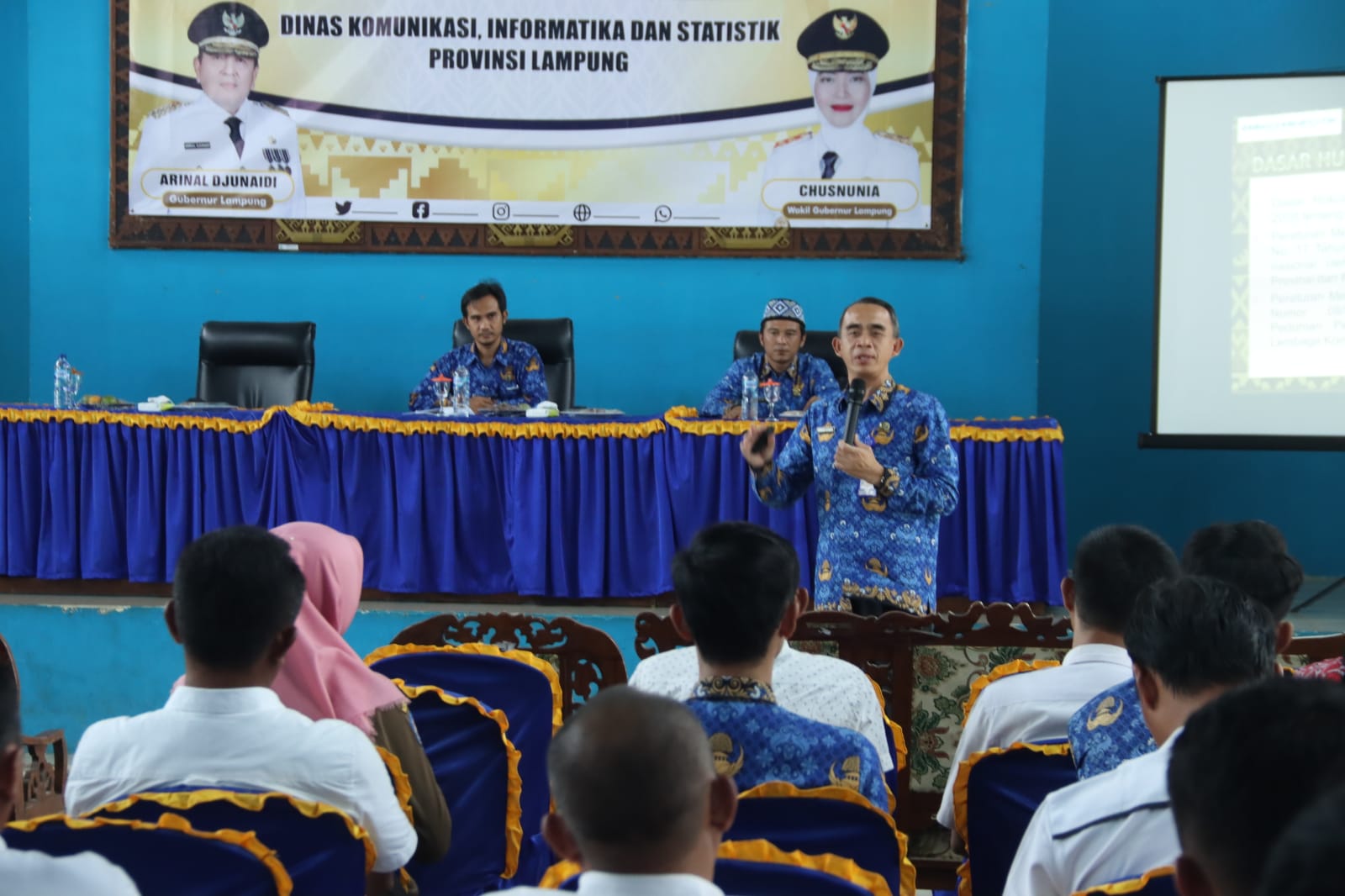 Diskominfotik Provinsi Lampung Gelar Pembinaan Kelompok Informasi Masyarakat di Kabupaten Pesisir Barat