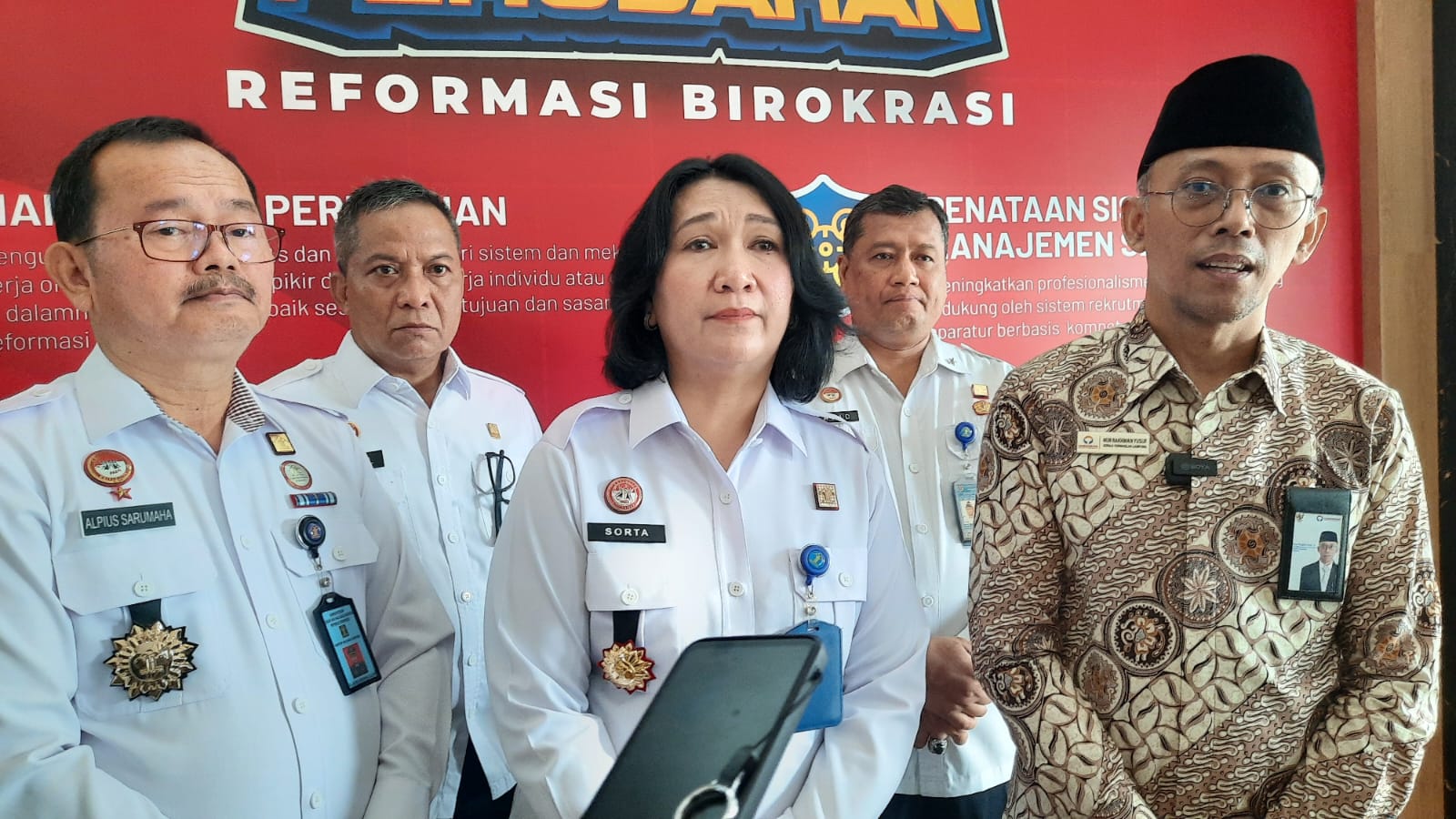 Kanwil Kemenkumham Lampung Gelar Pencanangan Pembangunan Zona Integritas Menuju WBK/WBBM