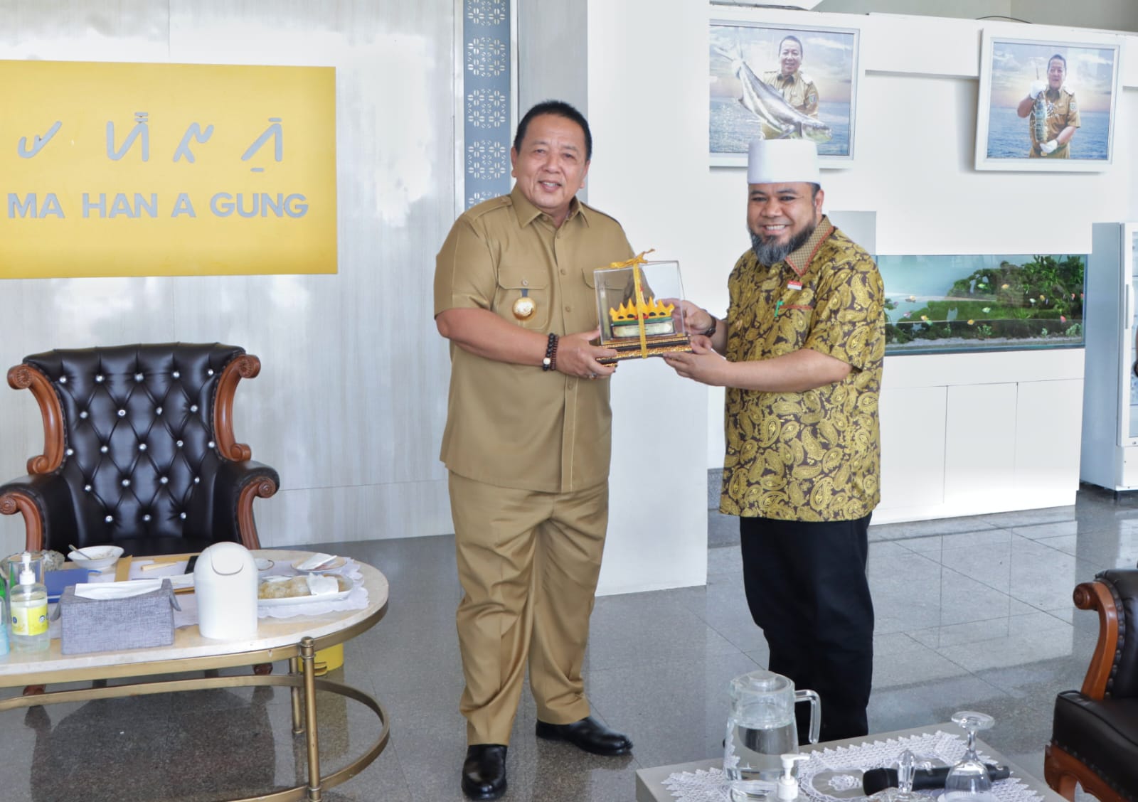 Gubernur Arinal Djunaidi Menerima Kunjungan Kerja Walikota Bengkulu