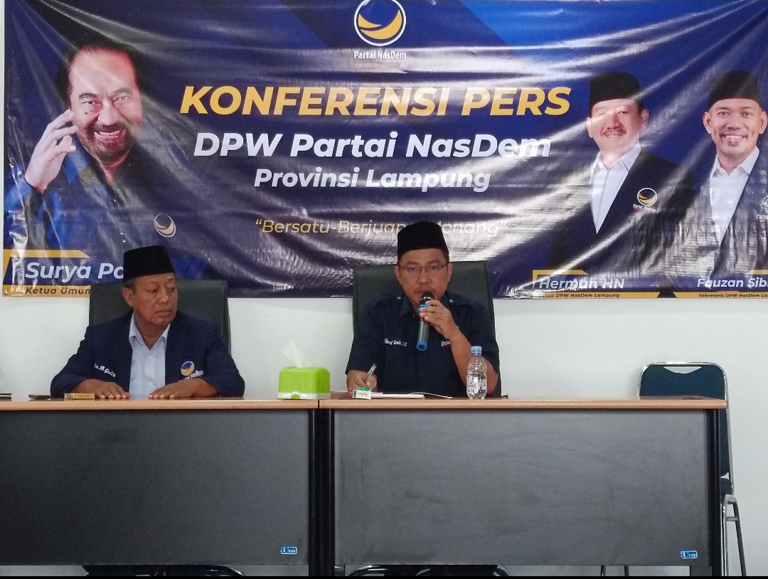 Surya Paloh akan Lantik Pengurus NasDem Lampung