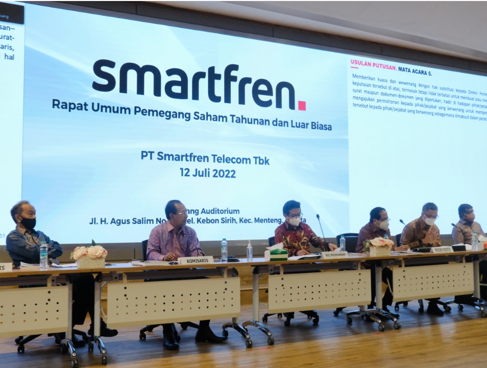 PT Smartfren Telecom Tbk Umumkan Hasil RUPS Tahunan dan Luar Biasa