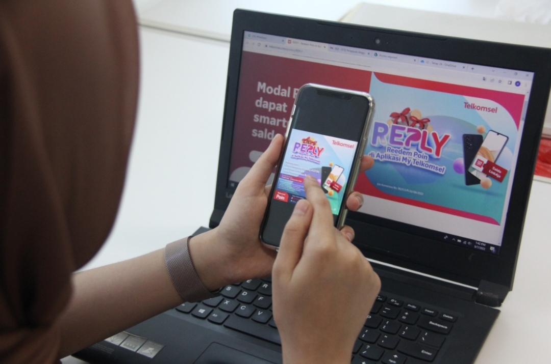Telkomsel Hadirkan Program Reply, Modal POIN Pelanggan Sumatera Bisa Dapat Smartphone 5G & Saldo Link Aja