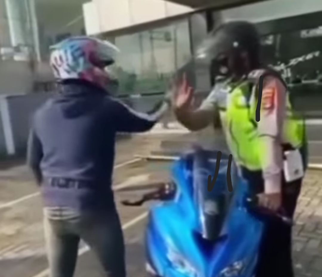 Motor Baru Keluar Dealer Ditilang Polisi, Polda Lampung: Itu Video Bohong!