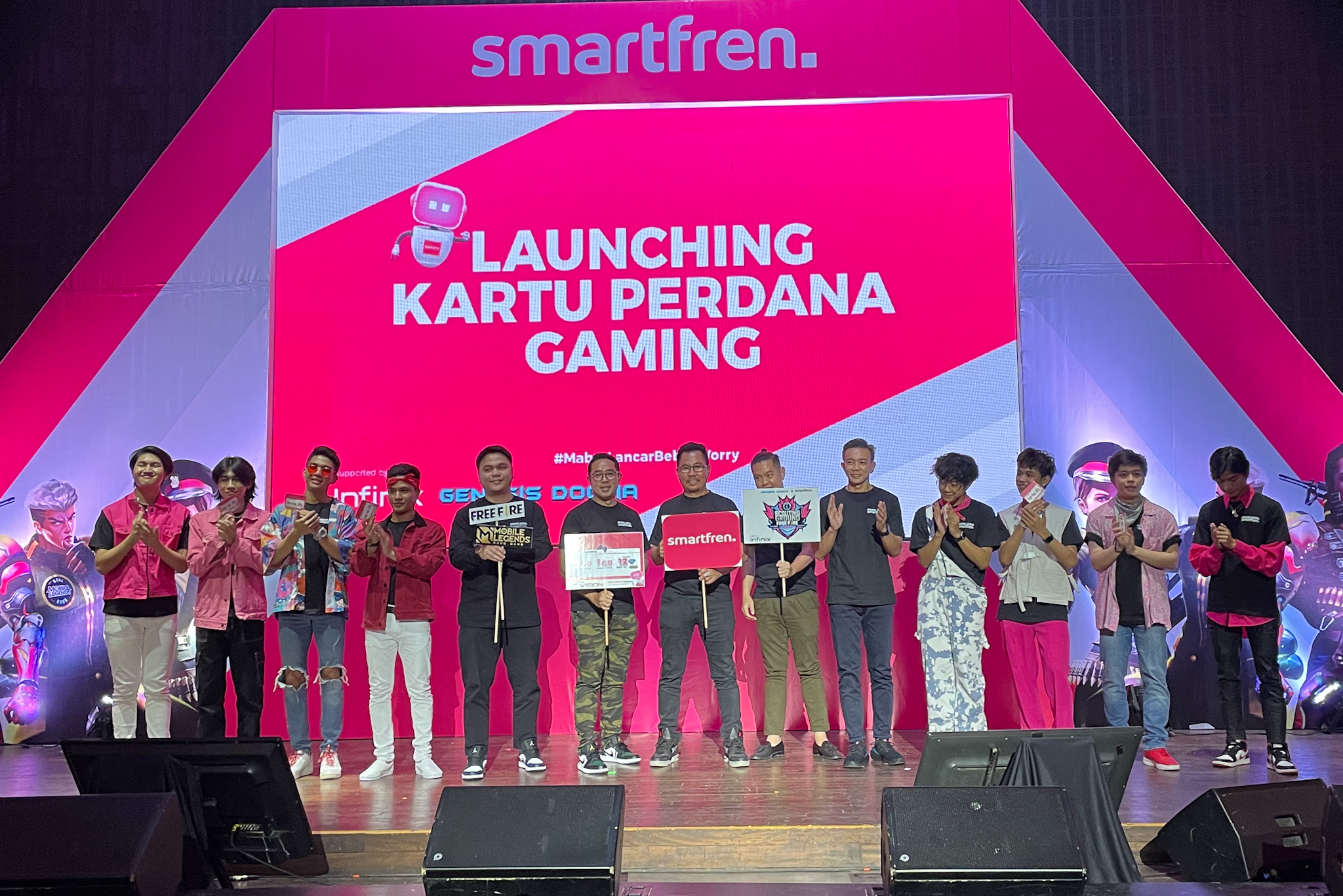 Dukung Pengembangan Esports Indonesia, Smartfren Luncurkan Kartu Perdana Gaming Bersama Genesis Dogma dan Infi